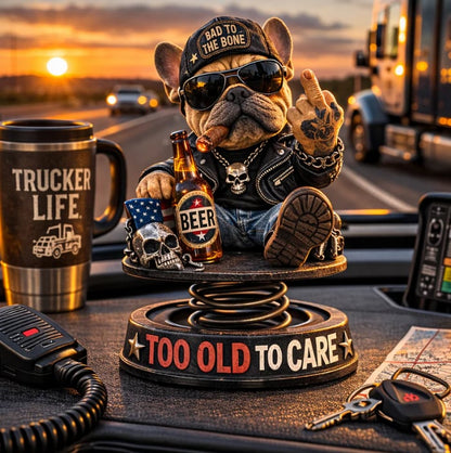 ⏰Too Old To Care Dashhoard Bobblehead