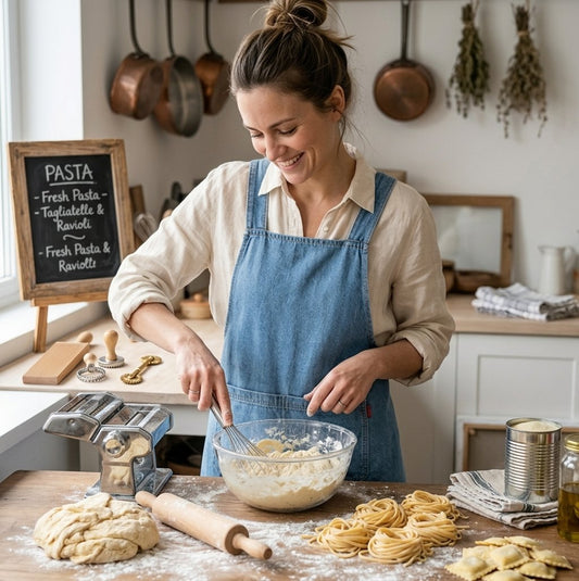 🔥Cloud-Fit Denim Apron | Ergonomic Cross-Back Design