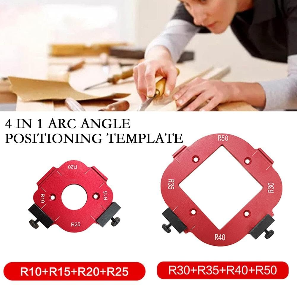 Dailyardtool® The Ultimate Cutting Template: Achieve Accurate Angles and Arcs with Ease