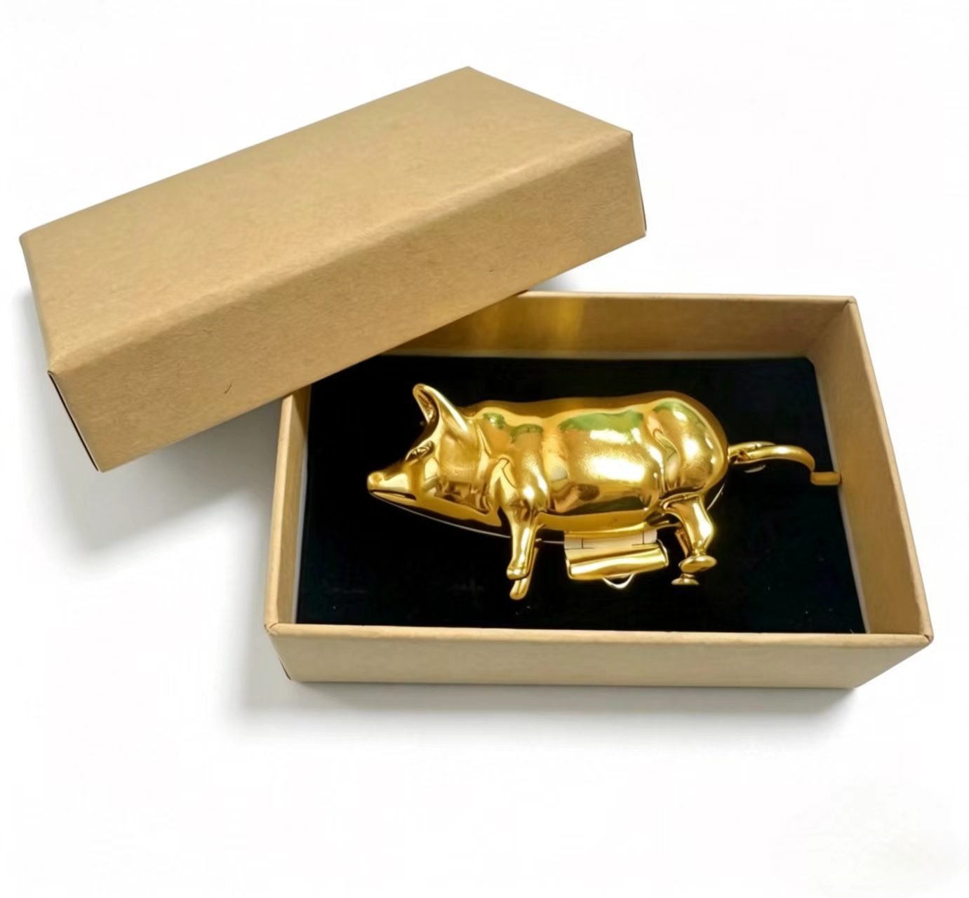 📏Antique-Inspired Pig Mini Tape Measure