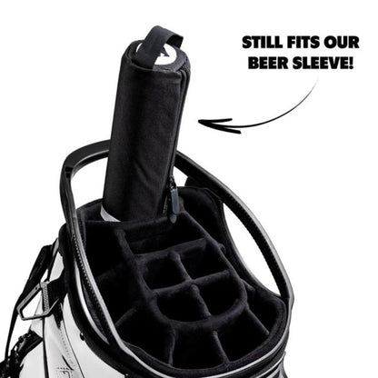 ⛳️ Golf Bag Beverage Sleeve (Fits Most Golf Bags • Holds 7 Cans • Moisture-Resistant Cold Storage 🍻🧊)