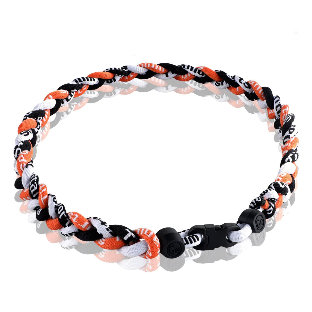 ✝️⚾Triple-Rope Tornado Baseball Necklace – Cross Charm Pendant with "I CAN DO ALL THINGS PHL4:13"