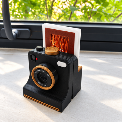 🎃Halloween Deal 40% OFF!🔥Retro Coffee Art Camera – Mechanical Latte Stencil Printer
