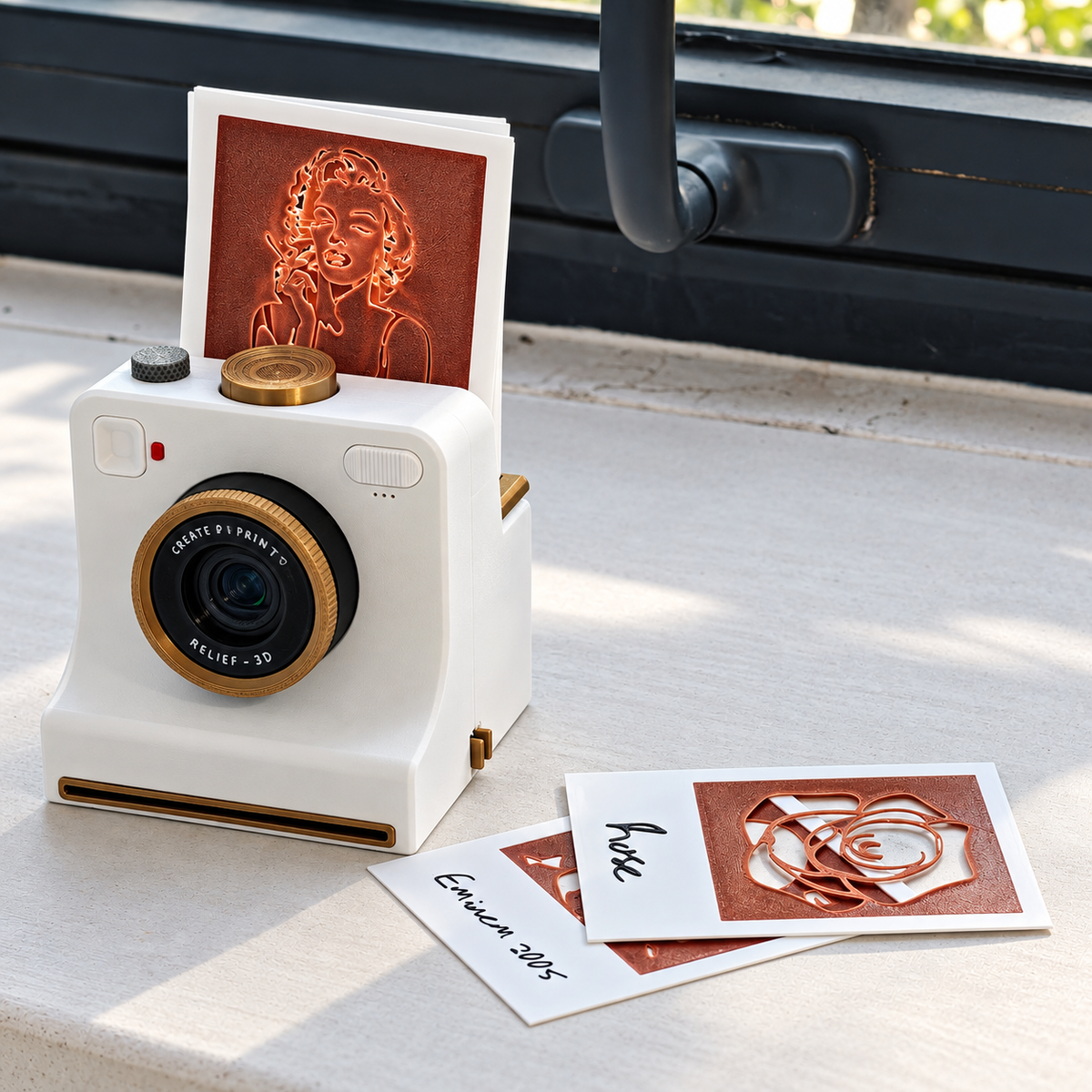 🎃Halloween Deal 40% OFF!🔥Retro Coffee Art Camera – Mechanical Latte Stencil Printer