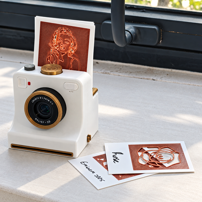 🎃Halloween Deal 40% OFF!🔥Retro Coffee Art Camera – Mechanical Latte Stencil Printer