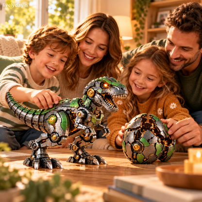 🦖🔥 Mechanical T-Rex Egg – From Mysterious Egg to Mighty Robotic Dinosaur! 🥚⚙️✨