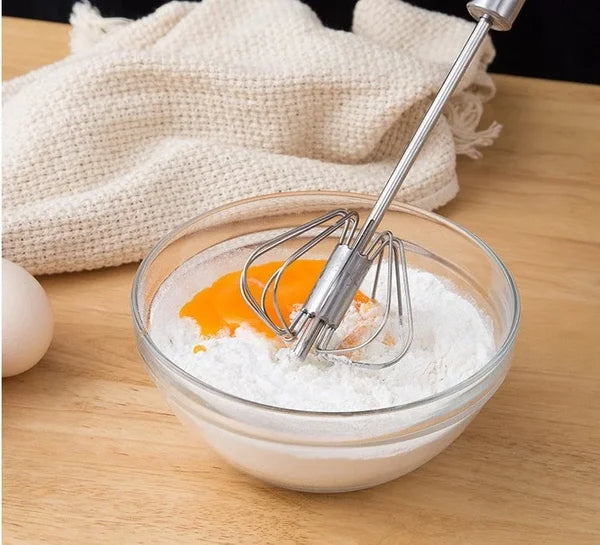 Stainless Steel Semi-Automatic Whisk 🥣
