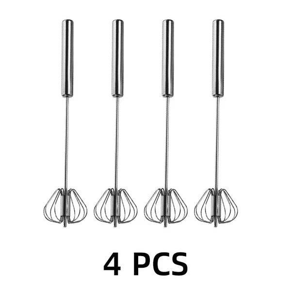 Stainless Steel Semi-Automatic Whisk 🥣