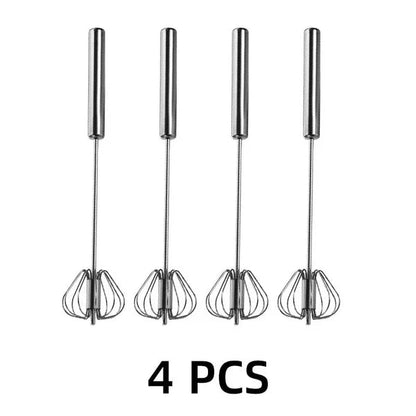 Stainless Steel Semi-Automatic Whisk 🥣