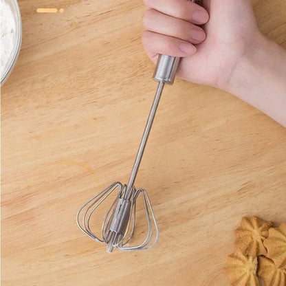 Stainless Steel Semi-Automatic Whisk 🥣