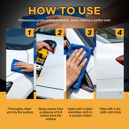 Hydrophobic Car Ceramic Spray for All Vehicles🚗