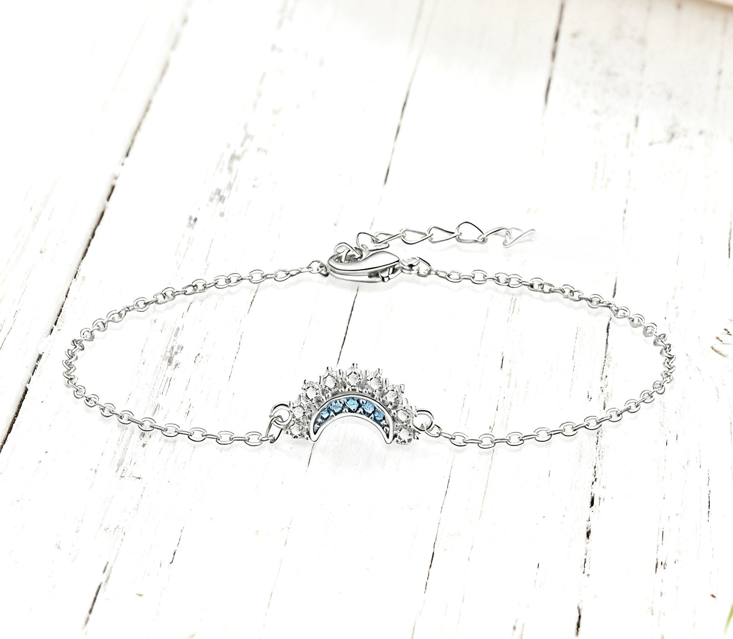📢📢40% OFF !! ⏰Sun and Moon Pendant Necklace with Rhinestones
