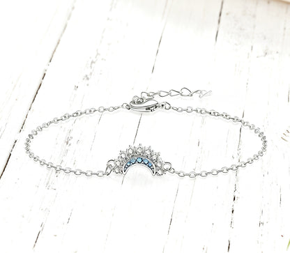 📢📢40% OFF !! ⏰Sun and Moon Pendant Necklace with Rhinestones