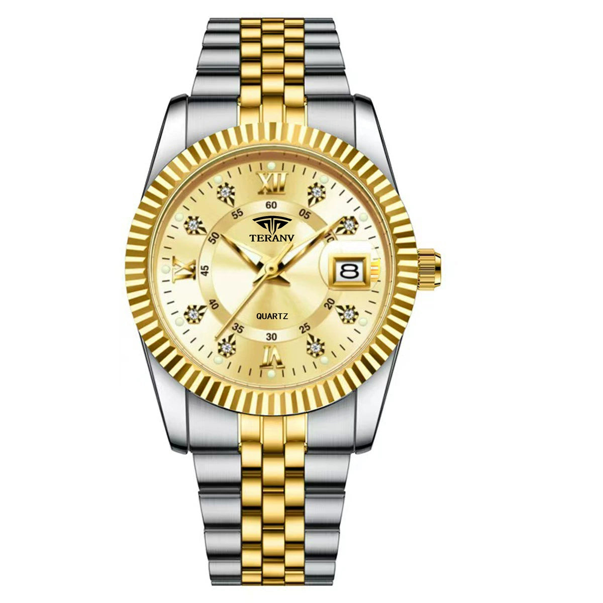 ✨ Men's Business Wrist Watch – Quartz, Stainless Steel, 8 Colors 🤵