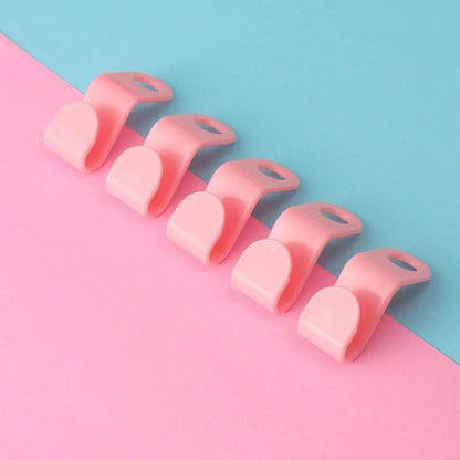 100PCS Space Saving Hanger Connector Hooks