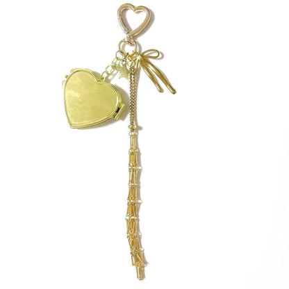 🔥✨Lipstick Holder Keychain with Mirror