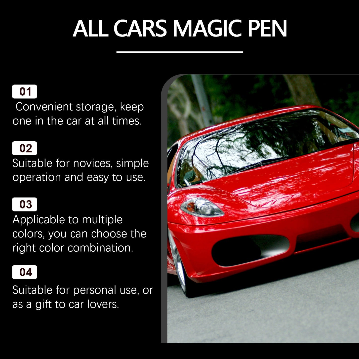 🔥🚗✨ Magic Car Scratch Removal Pen – Instant Paint Repair & Shine 🛠️🍂