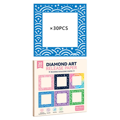 🎨 PET Non-Stick Craft Protective Sheets for Diamond Painting and Sticky Canvas Projects