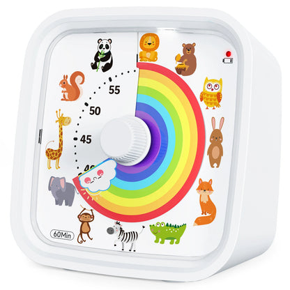 ⏰🌈Visual Timer with Protective Case
