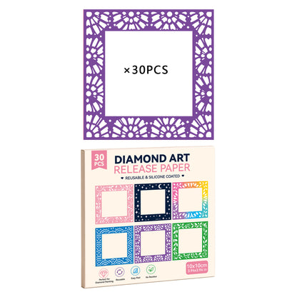 🎨 PET Non-Stick Craft Protective Sheets for Diamond Painting and Sticky Canvas Projects