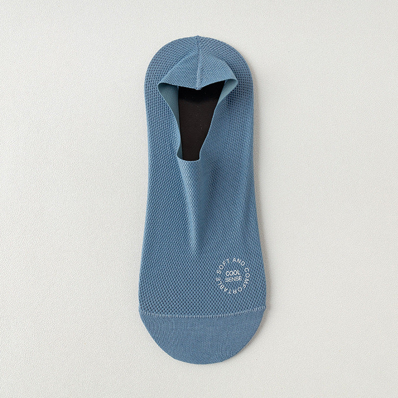 🧦3-Pair Invisible Grip Socks Pack 🧦Breathable | Low-Cut | Anti-Slip | Sweat-Absorbing