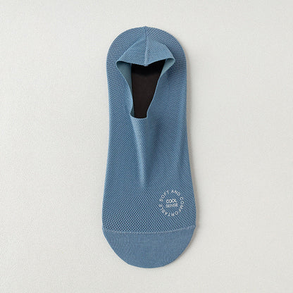 🧦3-Pair Invisible Grip Socks Pack 🧦Breathable | Low-Cut | Anti-Slip | Sweat-Absorbing