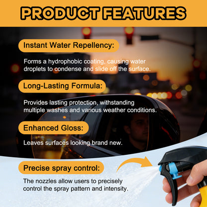Hydrophobic Car Ceramic Spray for All Vehicles🚗
