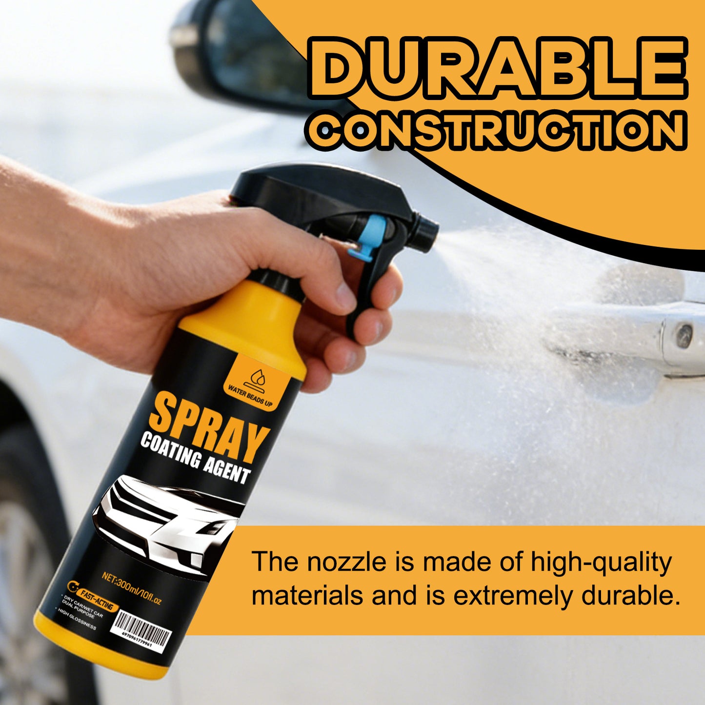 Hydrophobic Car Ceramic Spray for All Vehicles🚗