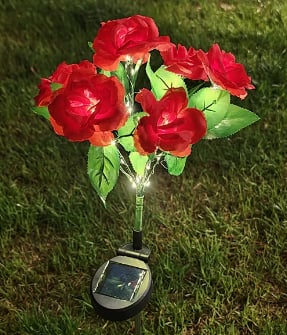 🎁🔥☀️2026 NEW Solar Simulated Garden Lights,upgraded solar panels, IP44 dustproof and waterproof