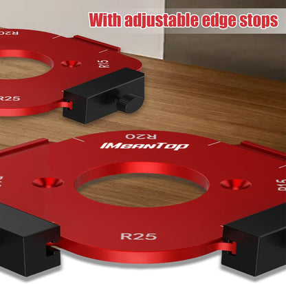 Dailyardtool® The Ultimate Cutting Template: Achieve Accurate Angles and Arcs with Ease