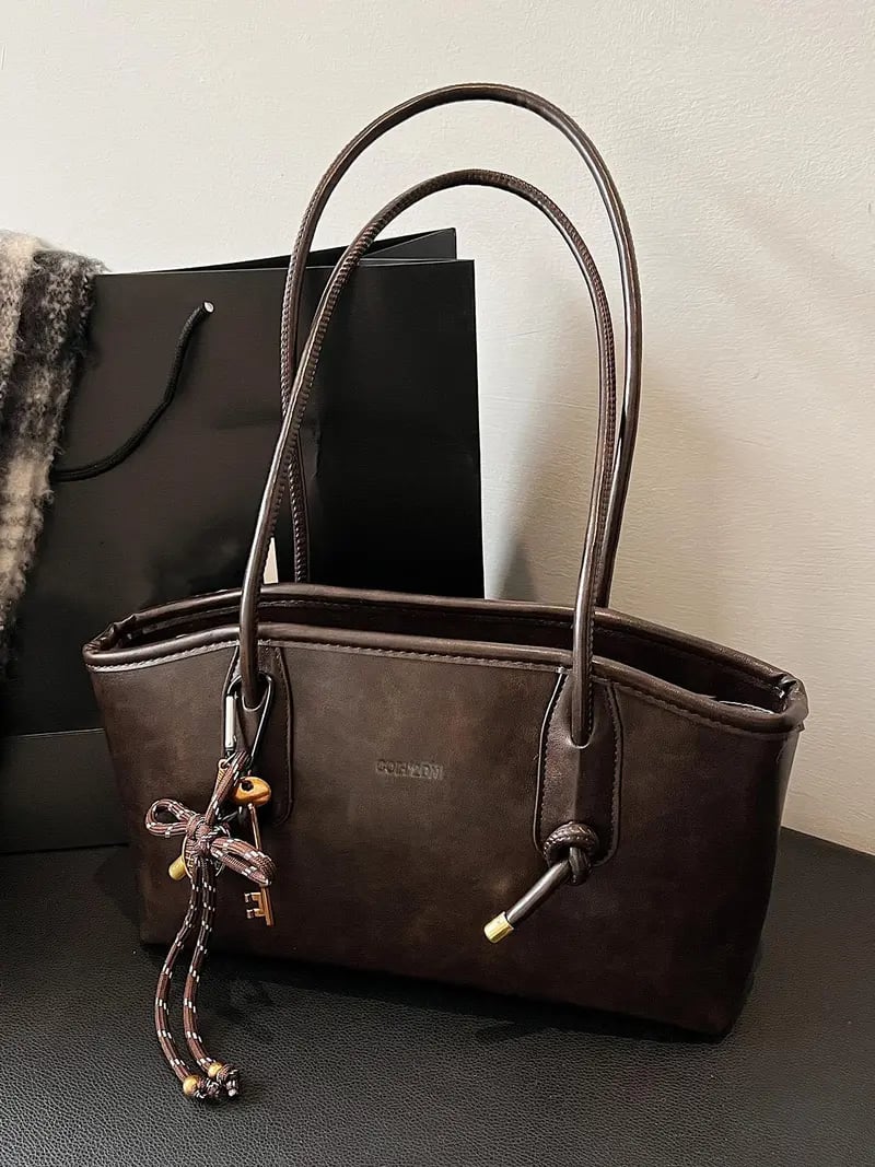 💖2026 Women's Elegant Solid Color Shoulder Bag