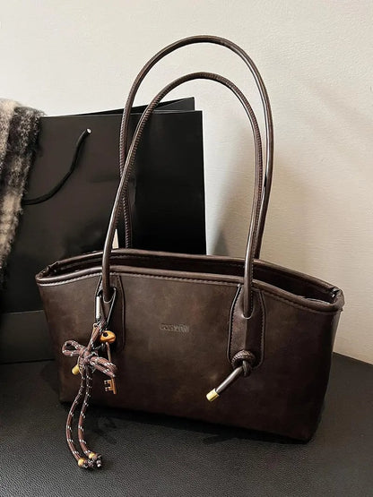 💖2026 Women's Elegant Solid Color Shoulder Bag
