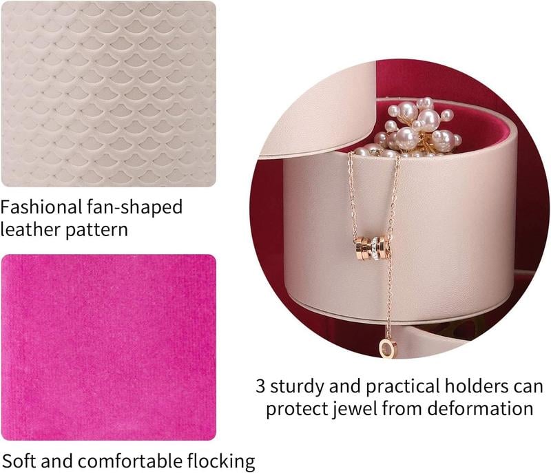 💎 Layered Travel Jewelry Case – Elegant Storage, Always Ready to Shine✈️