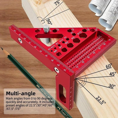 Dailyardtool® 3D Multi-angle Carpenter Square Scriber