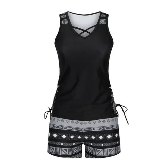 🌊Women's Fashion Two-Piece Tankini Set