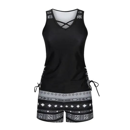 🌊Women's Fashion Two-Piece Tankini Set
