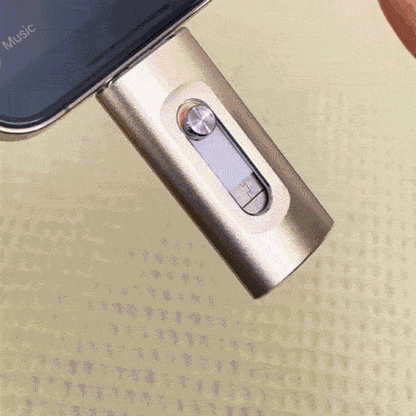 ✨3-in-1 High-Capacity USB Drive with Fingerprint Security（for iPhone）