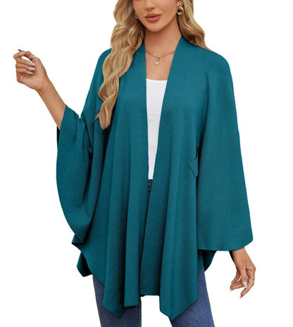 🔥Elegant Shawl Wraps Soft Open Front Poncho Shawl Wraps