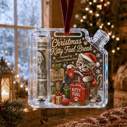 🎄Christmas Fuel-Up Cash Gift Ornament