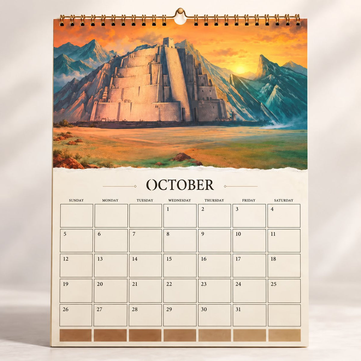 🎁Last Day 49% OFF - 🧝📅 The Lord of the Rings 2027 Wall Calendar