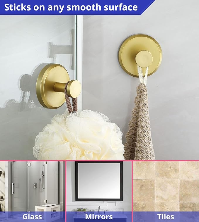 🪝 Upgraded Suction Cup Hooks – Strong 10lbs Hold, No Drilling & Reusable! 🎉👌