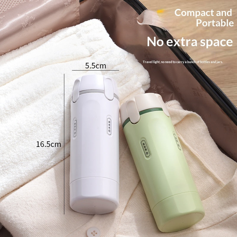 ✈️Travel Sized 4-in-1 Portable Storage Bottle: Your All-in-One Travel Solution