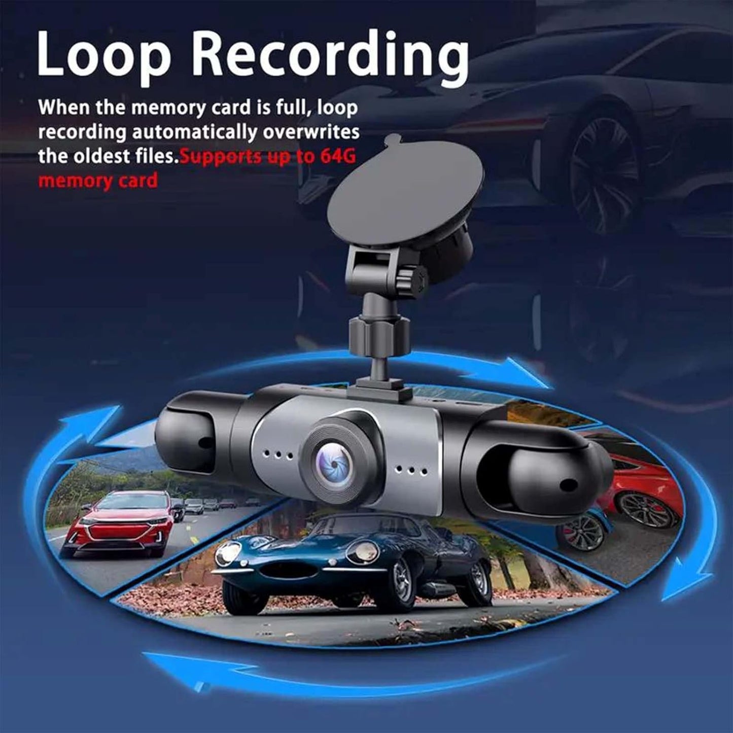 Dailyardtool® Full View Car Dashcam System