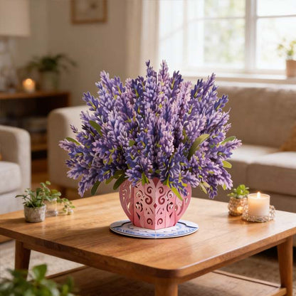 💌 Forever-Blooming 3D Flower Pop-Up Card– Personalized Love Message & Everlasting Bloom 🎁