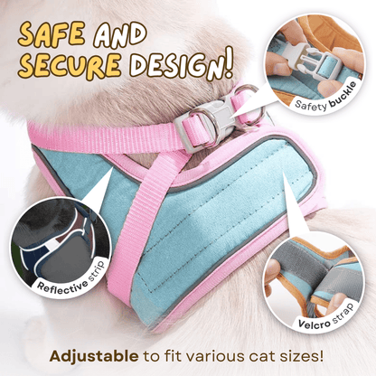 🔥Cat Harness & Leash😺✨