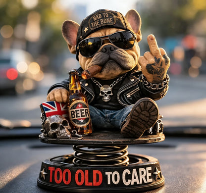 ⏰Too Old To Care Dashhoard Bobblehead