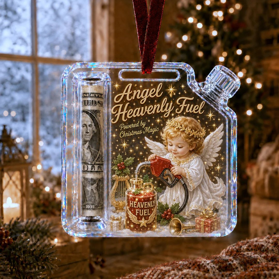 🎄Christmas Fuel-Up Cash Gift Ornament