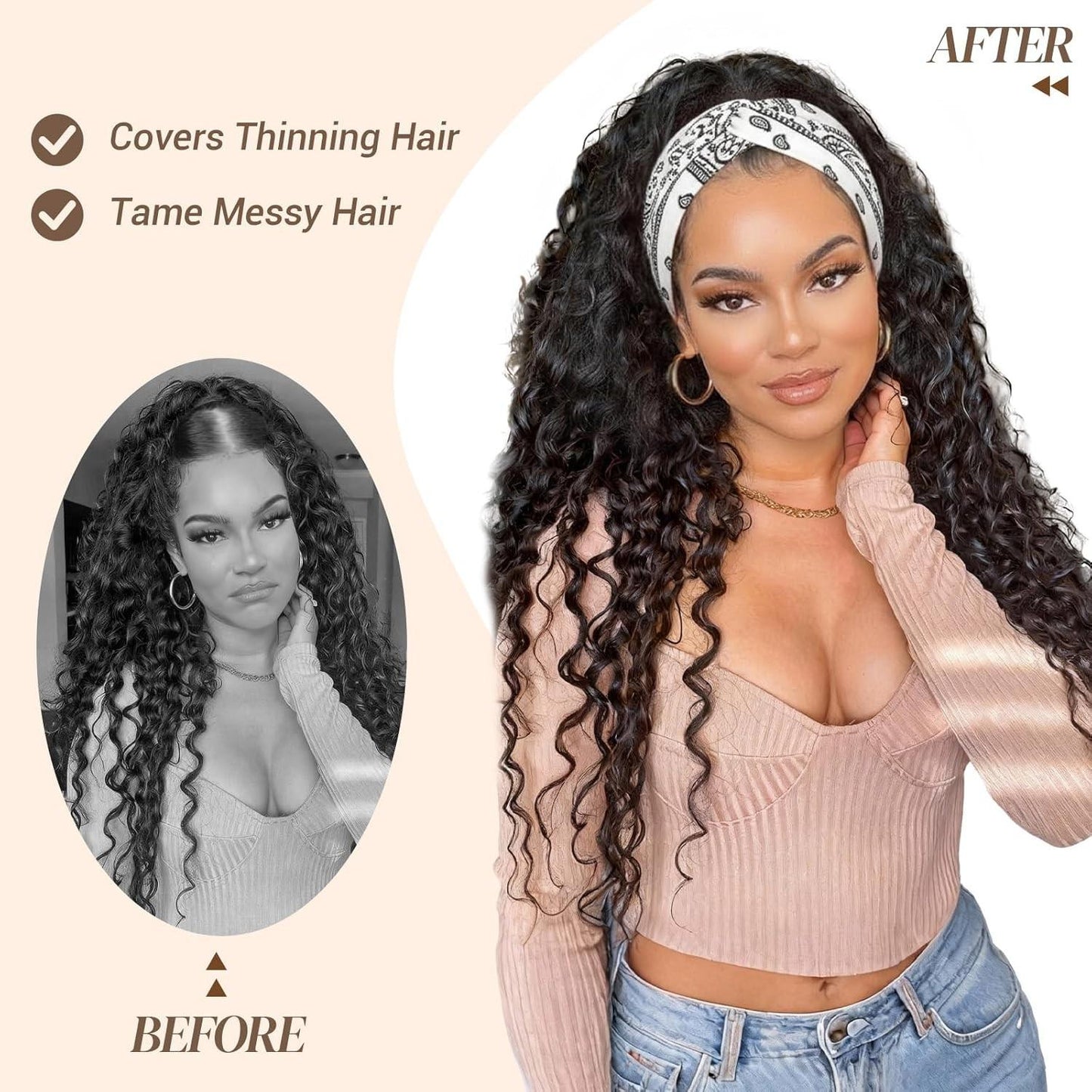 Womens Styling Retro Printed Headband - 🔥