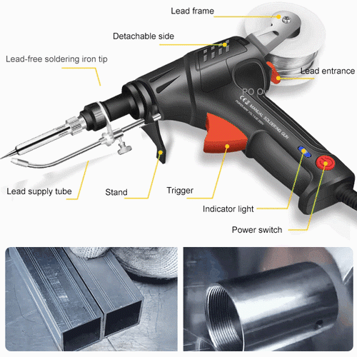 Dailyardtool® German-Precision Internally heated industrial laser welding tools