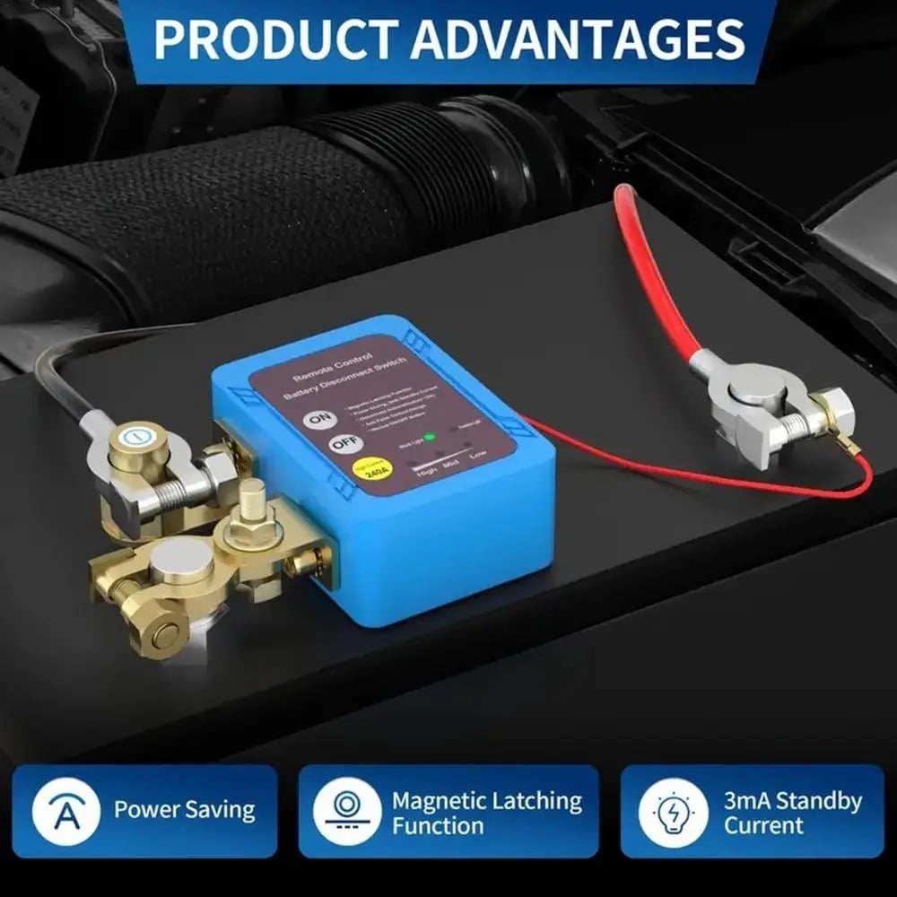 Dailyardtool® Remote control of car devices for anti-theft safety